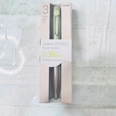 uni-ball ZENTO Flow 3 Color Ballpoint Pen 0.38mm Japan