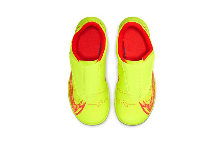 Nike Mercurial Vapor 14 Low Top Kids' Soccer Shoes Neon Yellow Children Aged 3 7 Years Old CV0839-760