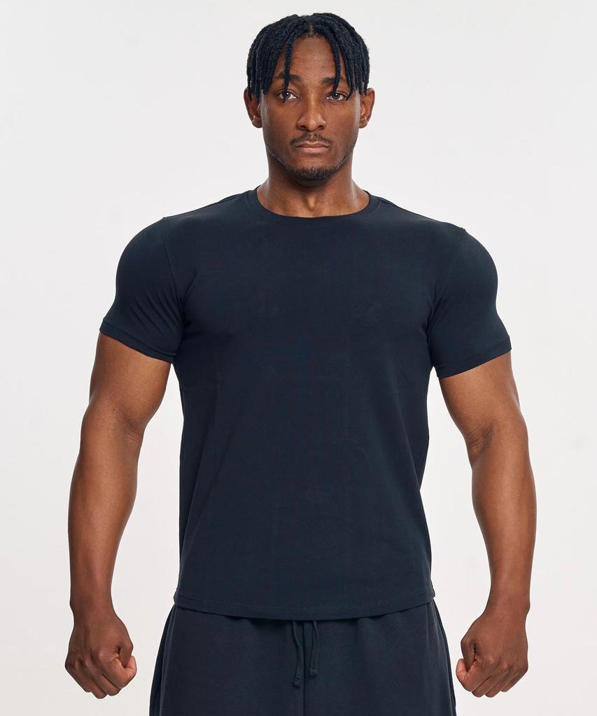 Toleonseu [2Pack] Els Daily Muscle Fit Short Sleeve