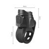 Durable Plastic Bicycle Bell Black Electric Bike Horn 6 Modes Rainproof Bicycle Accessories MTB Cycling