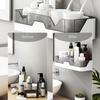 Easy Installation No Drill Bathroom Shelf Space Saving Durable Shower Organizer Wall Mounted Shampoo Holder Vanity