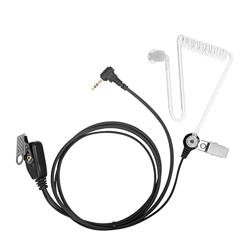 2.5Mm single-needle concealed catheter headset with PTT microphone for MOTOROLA 1PIN T460 MR350R FV500 walkie-talkie 2 pairs