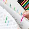 300 Sheets Rainbow Color Index Sticker Memo Pad Post-It Waterproof Transparent Sticky Notes School Supplies Kawaii Stationery