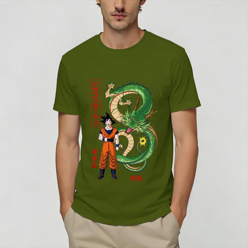Dragon Balls Unisex T Shirt Fun Tee Shirt Short Sleeve O Neck TShirt 100 Cotton Plus Size Clothes