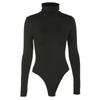Salopete de damă cu gât rotic Salopete sexy Body cu mânecă lungă Body Body cu teacă Body