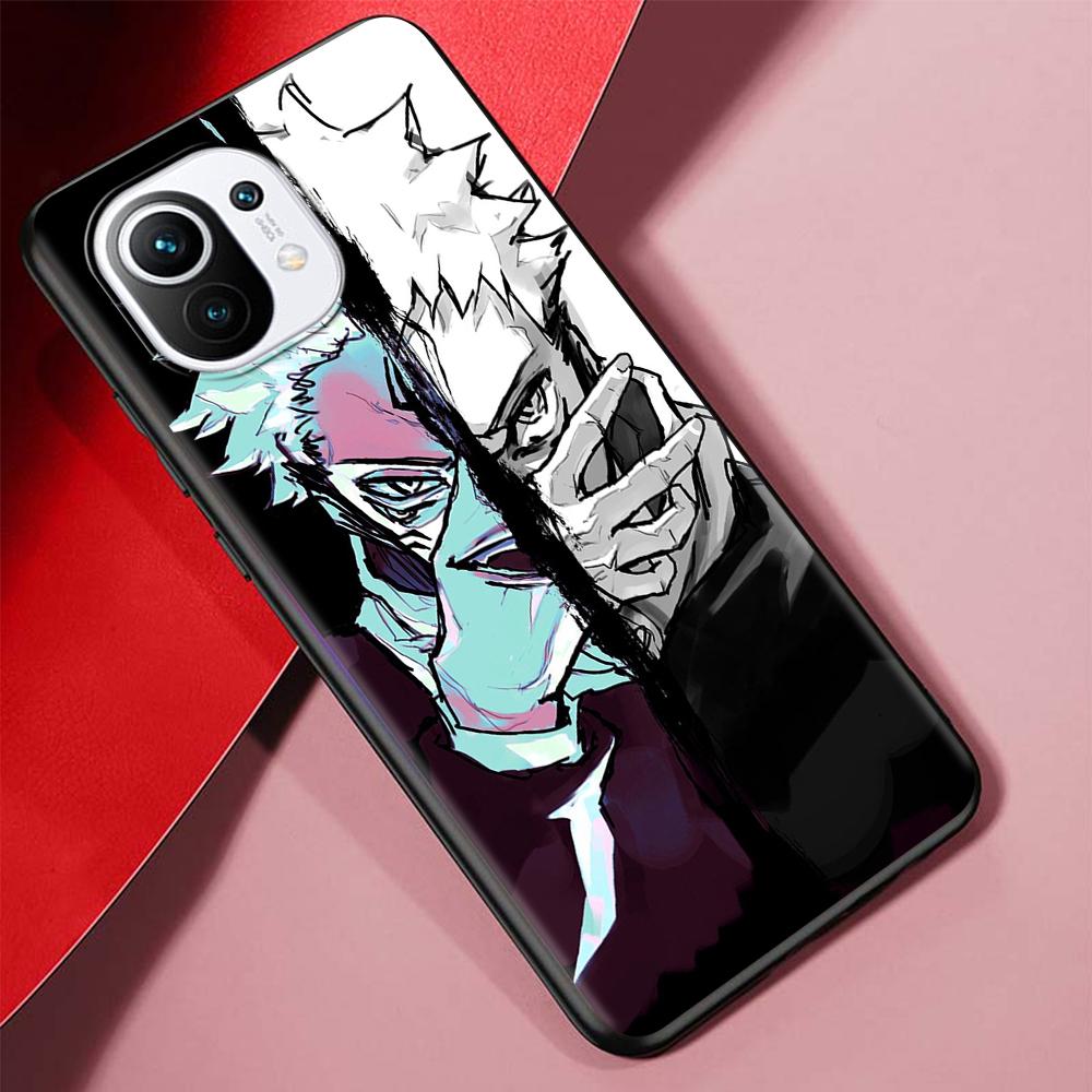 Jujutsu Kaisen Case for Xiaomi Poco X3 NFC M3 Mi 11 Lite 5G 12X 11T 10T 12 Pro 9T Note 10 9 Silicone Black Soft Phone Cover