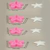 Starfish Silicone Candle Molds for Candle Soap Making Sea Creature Themed Gypsum Silicone Molds for Home Decoration