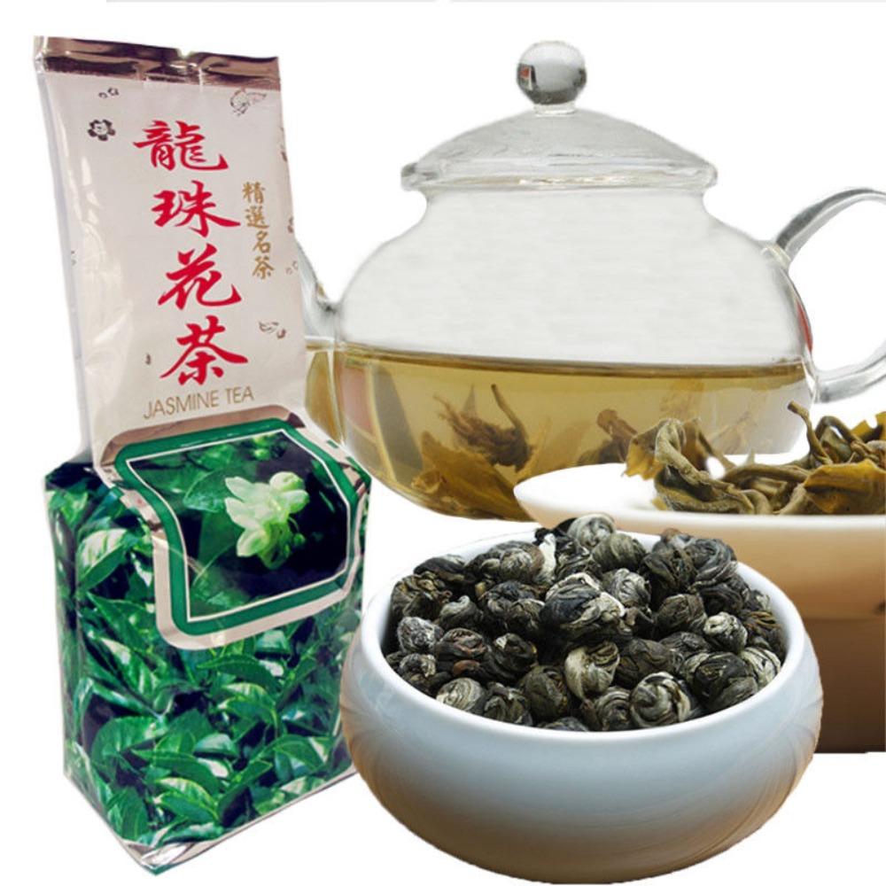Organic Jasmine Dragon Pearls Green Tea 250g Natural Detox Herbal Energy