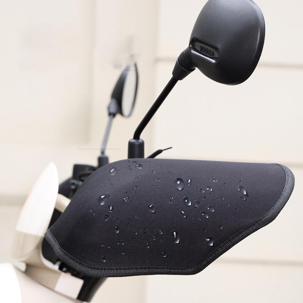Breathable Summer Handlebar Muffs 3D Design Waterproof Sunshade Cover Easy To Install Sun Protection Hard Shell Motorcycle