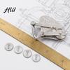 Rutschfester Griffstift Vintage Präzisions-Punktier-Set, Austauschbares Rollrad für Sammlerqualität Punkt-Strich-Linien, Doppelfunktions-Kratzer-Zeichenwerkzeug,