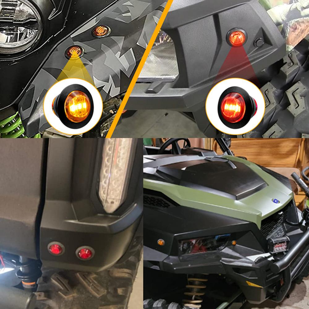 UTV ATV LED Turn Signal Kit For Polaris RZR Ranger General