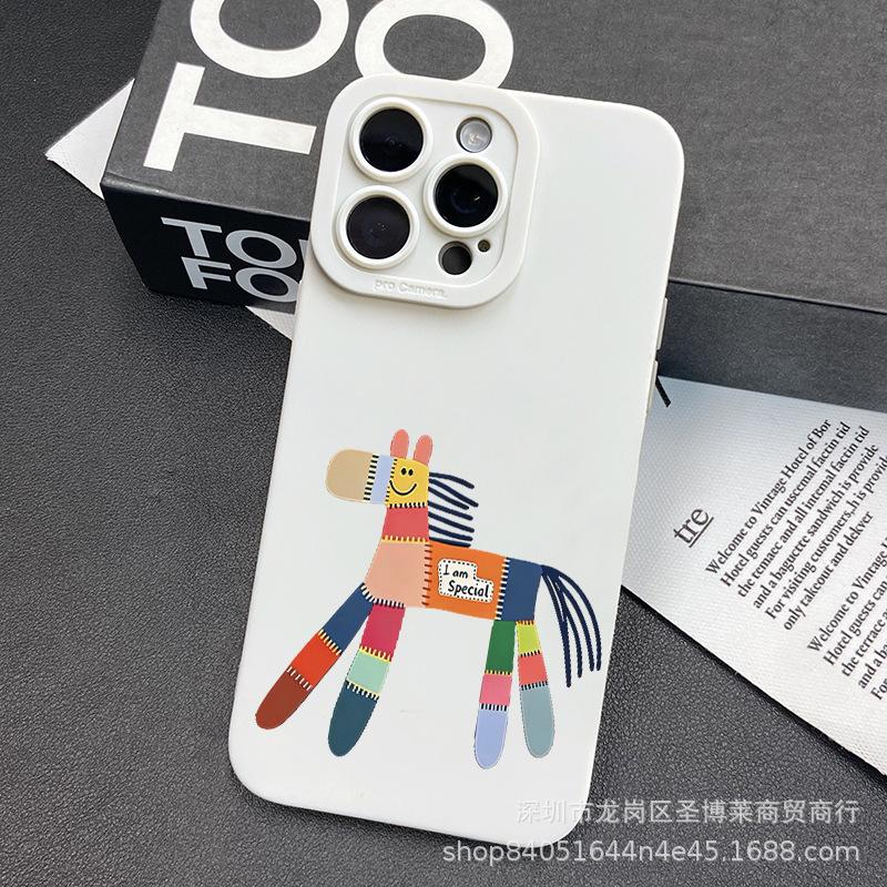 Color Pony for Apple 15 Mobile Phone Case Iphone12promax Set 14/13/11/XSMAX Pupil Eye 16