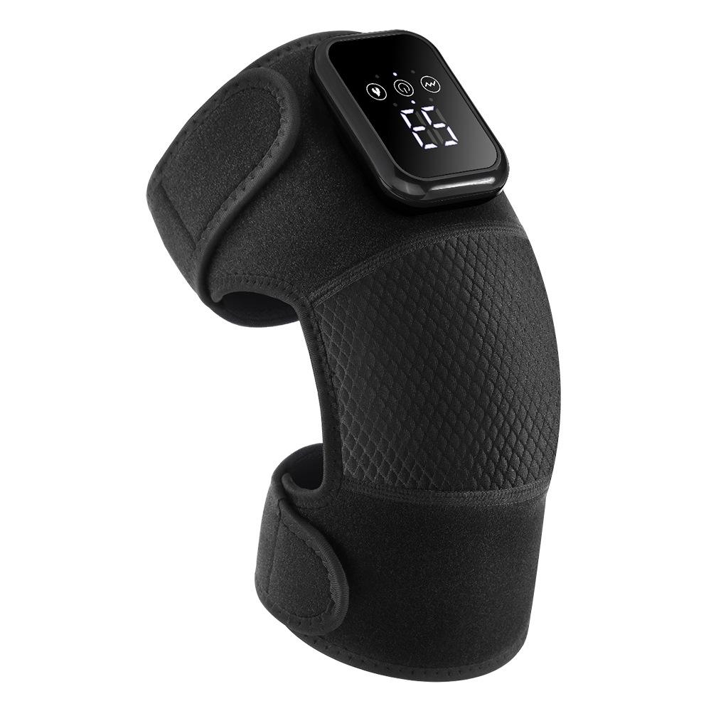 Rechargeable Heated Knee Massager with Vibration Therapy