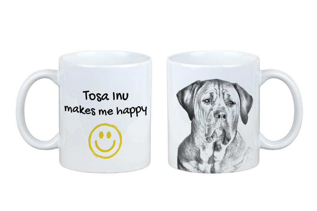 Tosa Inu, Tosa-Ken, Japanese Mastiff – Cup with a dog, cheerful cup for a dog lover | Art-Dog