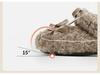 Winter Plush Baby Walker Shoes - Warm, Furry, Flat Bottom Infant Shoes for Girls with Velvet Lining