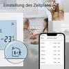 Digital Temperature Control Smart Thermostat Customizable Heating Schedule 86X86X13MM Convenient Climate Control