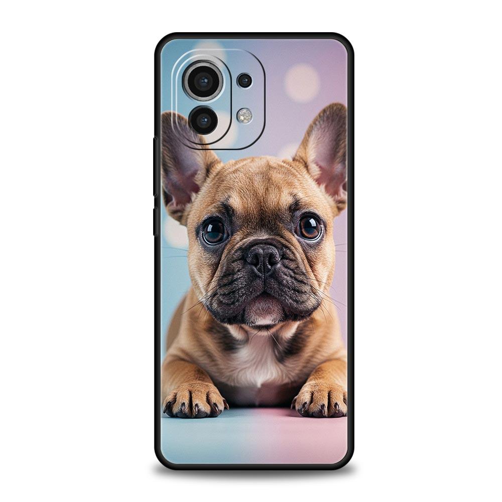

Чехол для телефона с изображением французского бульдога для Xiaomi Mi 15 14 13 12 11 Lite 14T 13T 12T 11T Pro Poco X7 X6 X5 X3 Pro F6 F5 F4 Poco X7 Pro