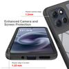 For Motorola Moto G86, G56 Case Soft Bumper + Crystal Clear Hard Back Panel 360 Protect Shockproof Cover For MOTO G 86