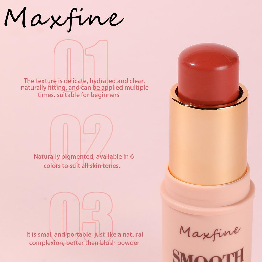 MAXFINE Blush Stick Sleeve Cream Monochroma Solid