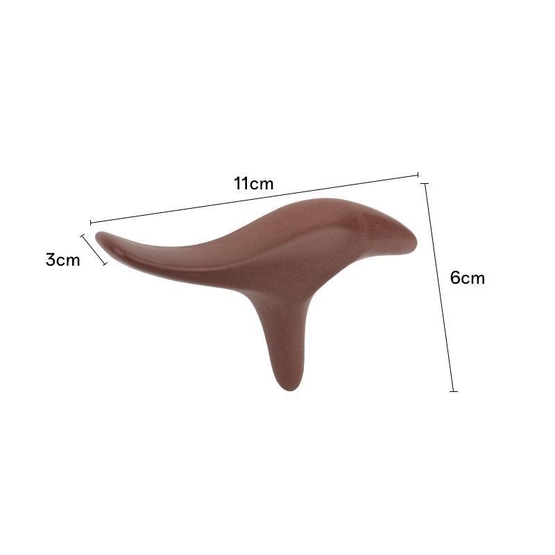 

Wooden Triangular Massager Foot Shoulder Neck Whole Body Acupoint Scraping Board Spa Beauty Tool