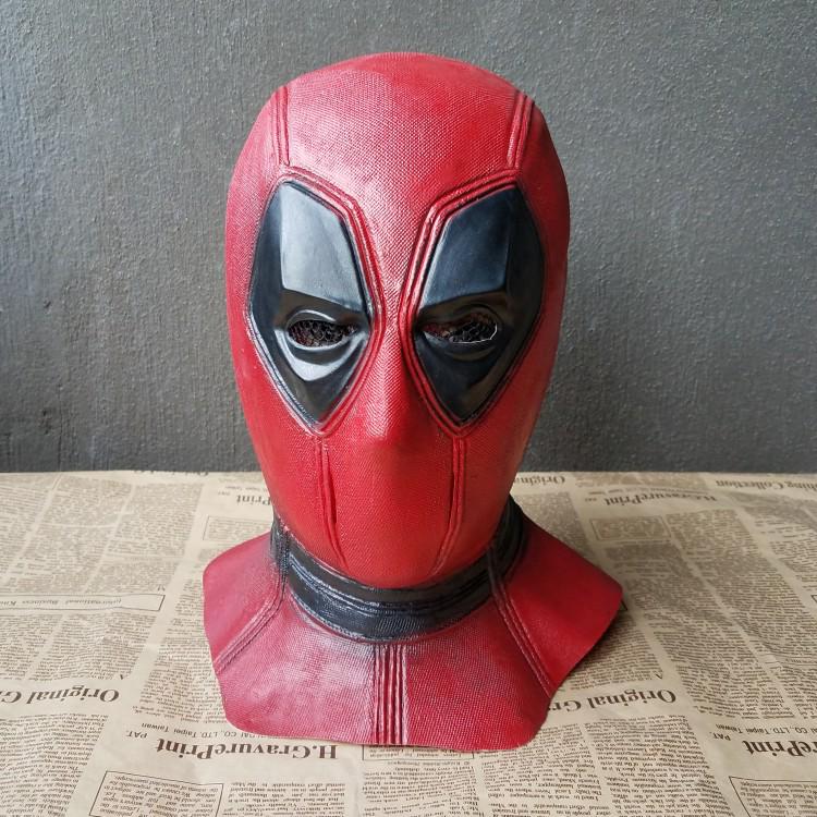 Deadpool mask Deadpool Marvel Villain Headgear for Men, Movie and TV Merchandise, Action Figure Mask, Halloween Prop