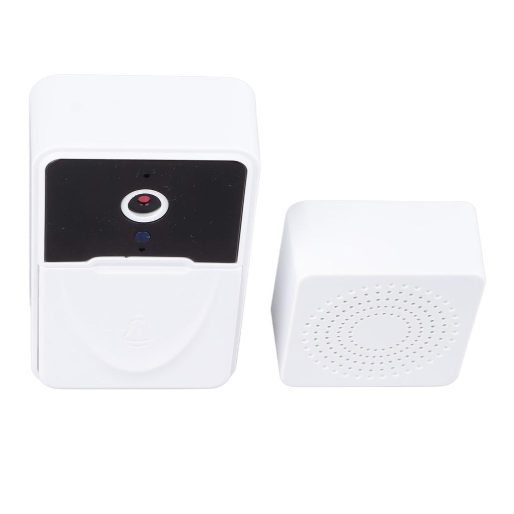 Video Doorbell Camera HD Video Recording Voice Intercom Intelligent Detection Alarm Function Punch Free Installation