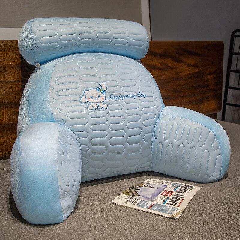 Pregnant Women's Bedside Cushions Waist Pillows Large Backrest Sofa Pillows Dormitory Reading Pillow Lumbar Support Pad Detachable Washable Jacket