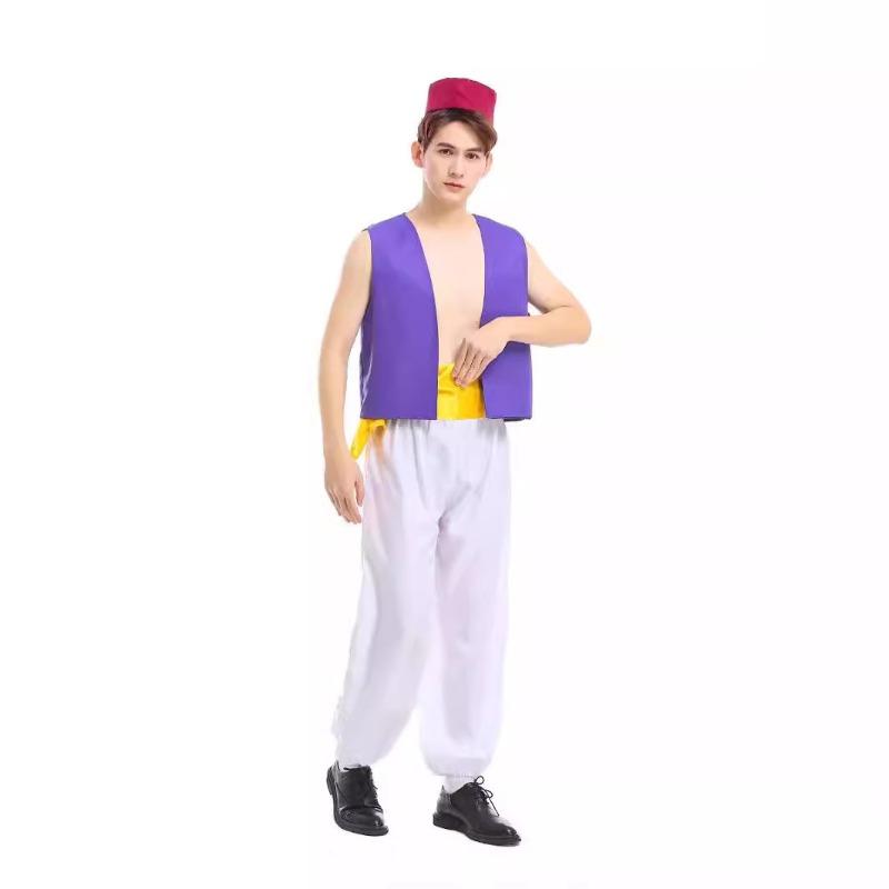 Halloween search banner magic lamp costume search banner prince, live version of adult performance costume