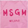 MSgm 3541mdm513 237799 12 BruShed Logo Women S SweatShirt