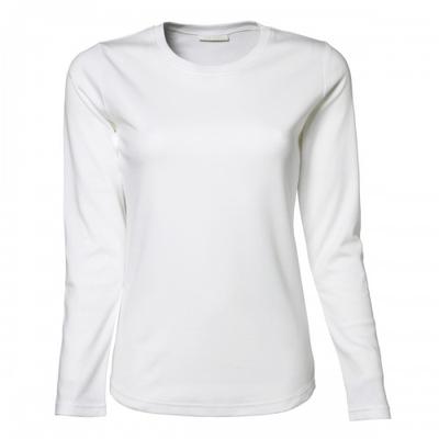 Womens/Ladies Interlock Long Sleeve T-Shirt