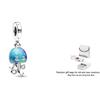 Pandora Jellyfish Animal Pattern Pendant Women Pendants Blue 792704C01