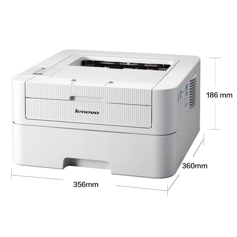 Lenovo LJ2400 Pro A4 Black and White Laser Printer CN plug (adapter included)