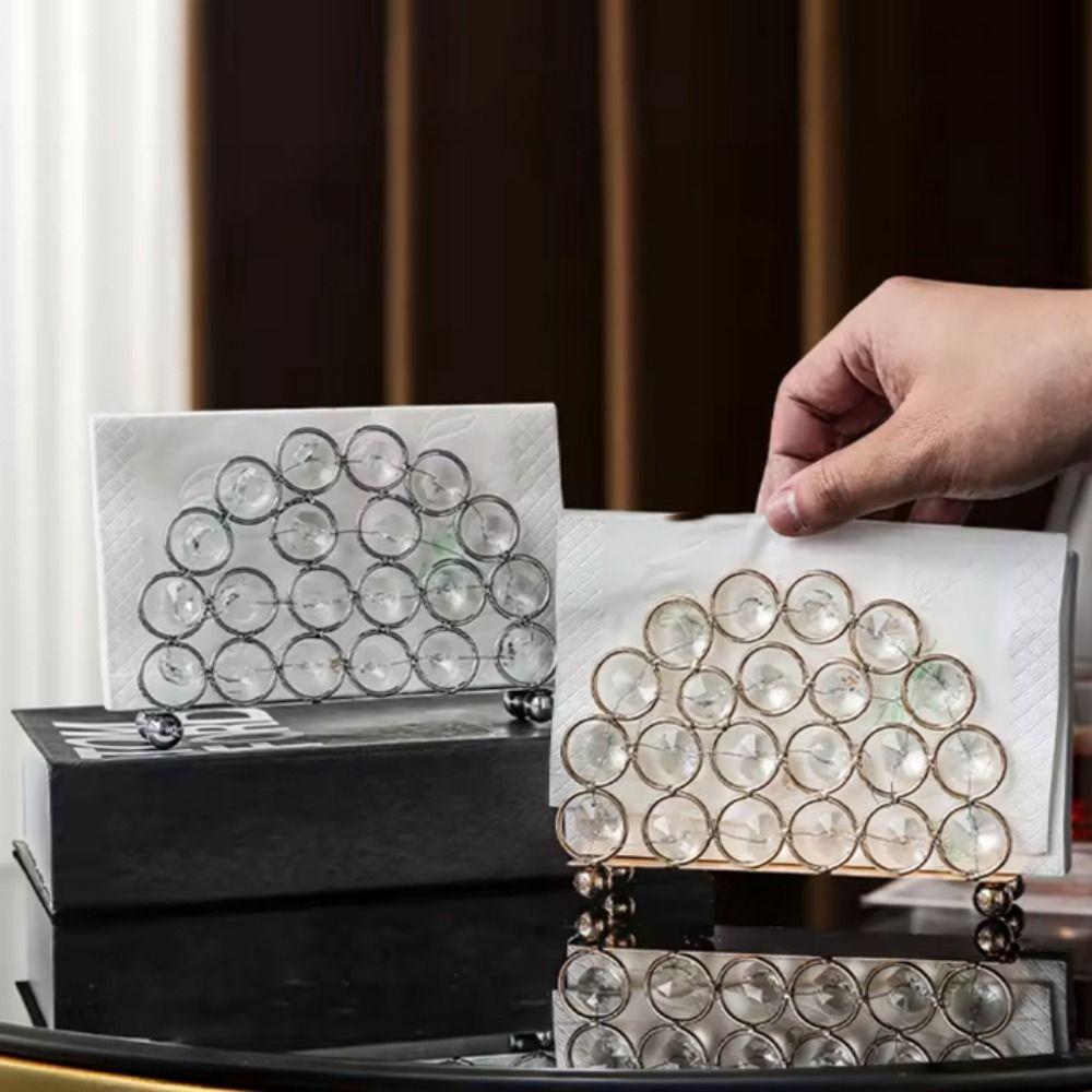 Nordic Style Serviette Holder Luxury Tissue Dispenser Practical Napkin Rack  Living Room