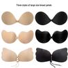 Plus Size Seamless Nipple Covers: Breathable Invisible Bra Pads for Women