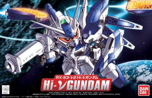 Bandai Hobby BB #384 SD Hi-Nu Gundam Action Figure Model Kit, Model:BAN183643