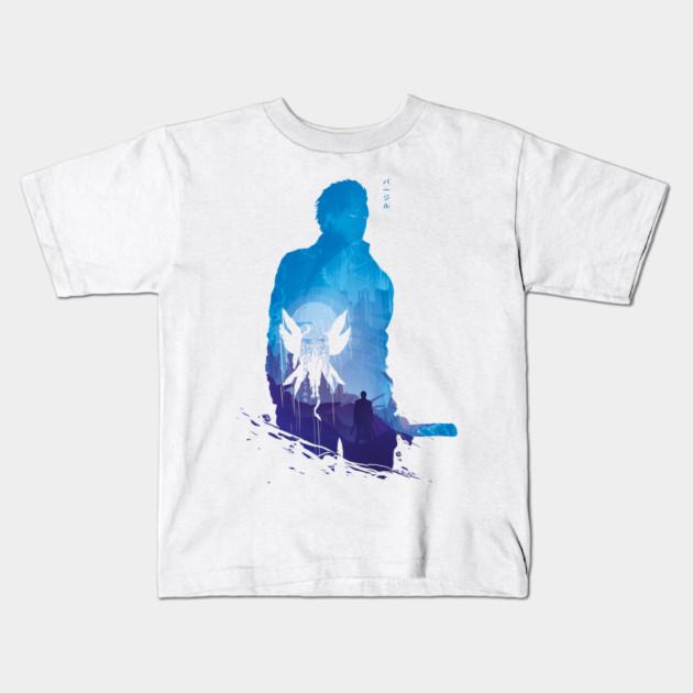 Boys Girls Soft Cotton Graphic Tees Sin Trigger Release:Dmc5:Devil May Cry V T-shirt Breathable Daily School Wear Kids T-Shirts