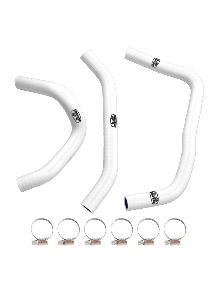 Silikon-Kühlerschlauch-Kit Für Kawasaki ZX4R ZX-4RR 2023-2024 Weiß