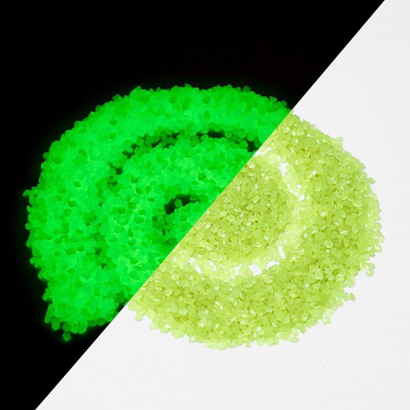 Luminous Sand Glow In Dark Stone Pebble Garden Yard Outdoor Path Lawn Decoration Fish Tank Aquarium Home DIY Decor 3-5mm