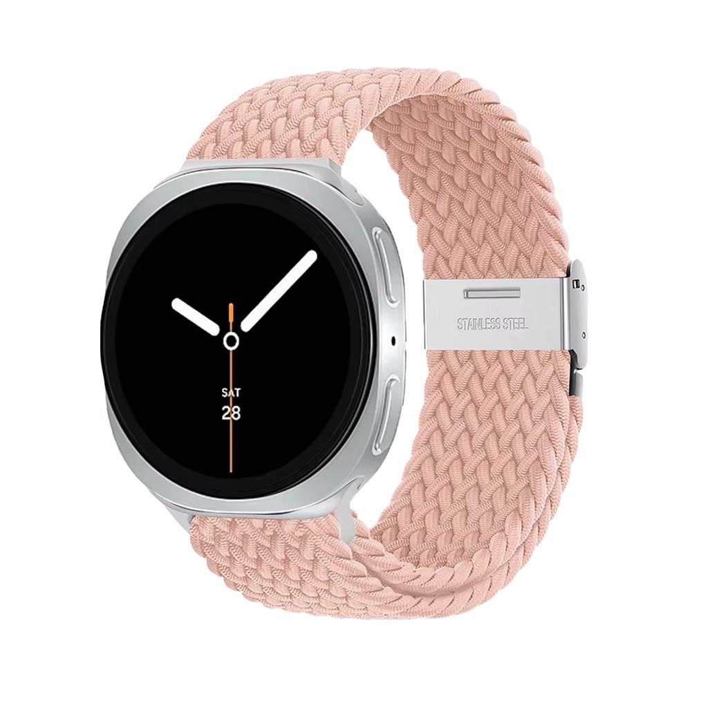 Braided Metal Buckle for Samsung Galaxy Watch 8 Strap 44mm 40mm Braided Loop Correa Galaxy Watch 8 Classic 46mm/Ultra 2025 Band