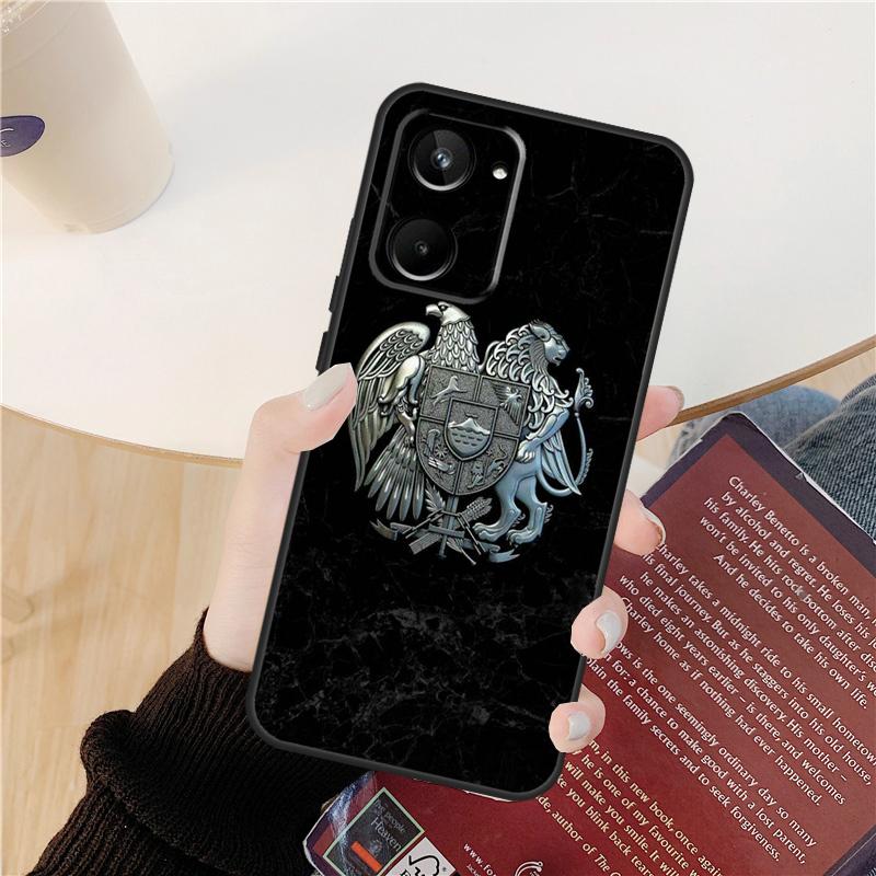 Armenia Armenian Flag Case For Realme GT 7 Pro GT 6T 6 5 C55 C53 C51 C21Y C25S C61 C67 C75 10 11 12 13 14 Pro Plus
