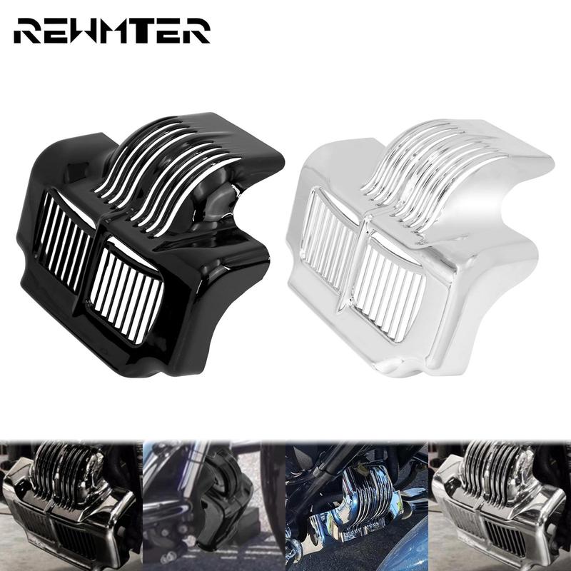 Motorcycle ABS Stock Oil Cooler Cover For Harley Touring Electra Road Glide Road King FLHR CVO Street Glide FLHXS FLRT 2011-2015