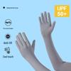 Luvas Femininas de Manga Comprida Protetoras Solares Anti-UV para Ciclismo e Condução