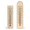 Wall Mountable Wooden Temperature Gauge Accurate -40℃ To 50℃ with Safe Kerosene Solution Large Display Area for Easy Installation