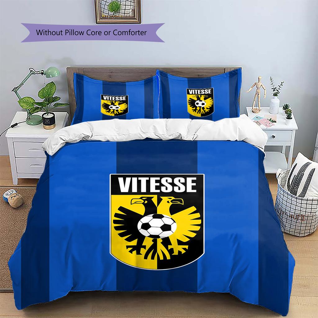 Ropa de cama con estampado SBV Vitesse Decoración del hogar Regalo de cumpleaños y festival (1 * funda nórdica + 2 * fundas de almohada, sin núcleo)
