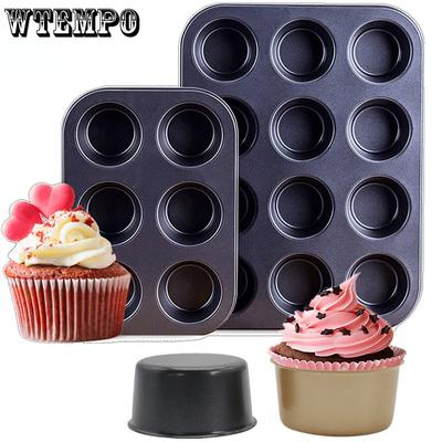 Do użytku domowego 12-dołkowa forma do ciasta 12 naczynie żaroodporne naczynie do pieczenia 12-dołkowa blacha do pieczenia płyta grillowa 5cm naczynie do pieczenia blacha piekarnikowa