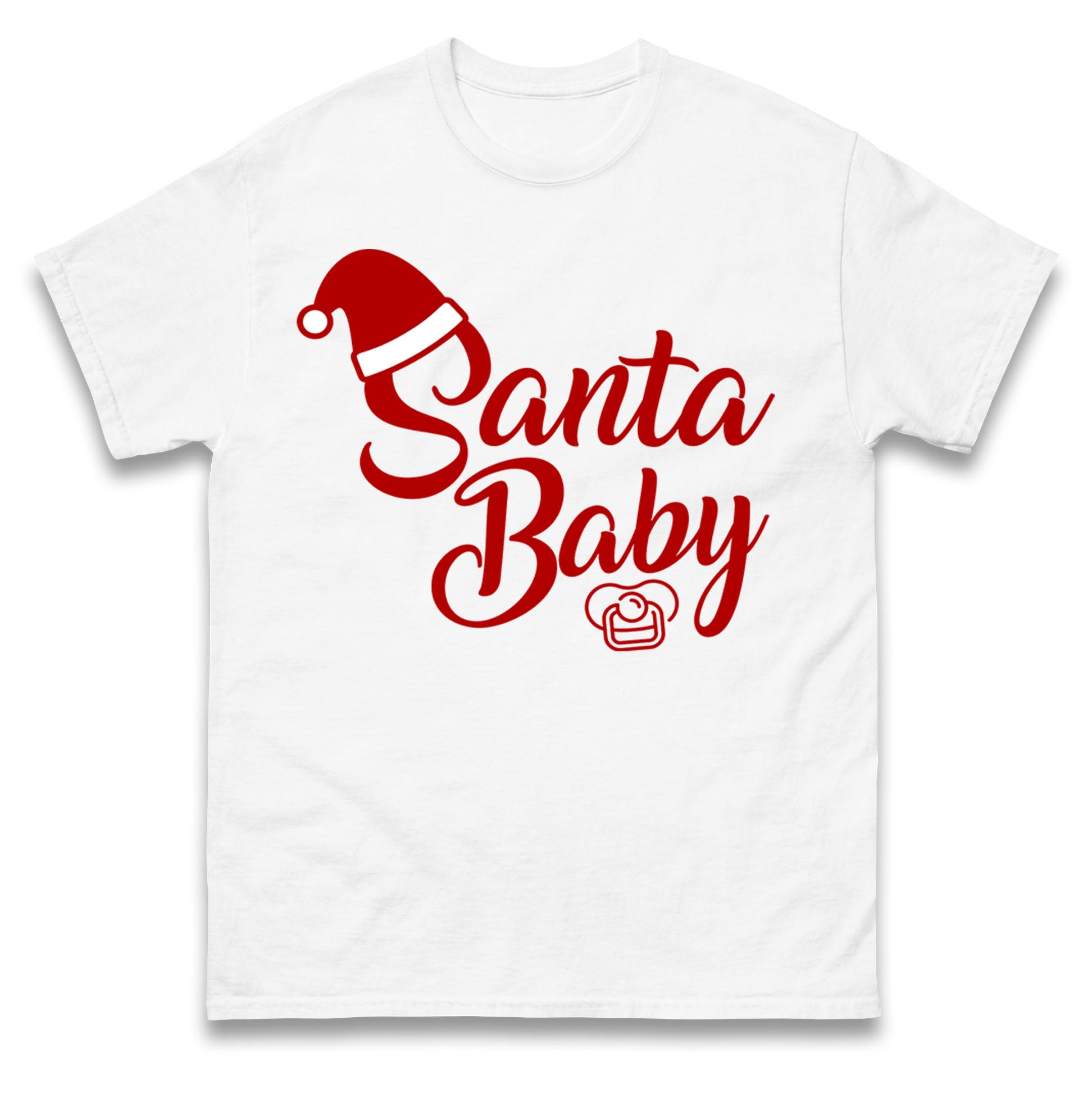 Santa Baby Christmas Mens T Shirt Womens Tops Tees M