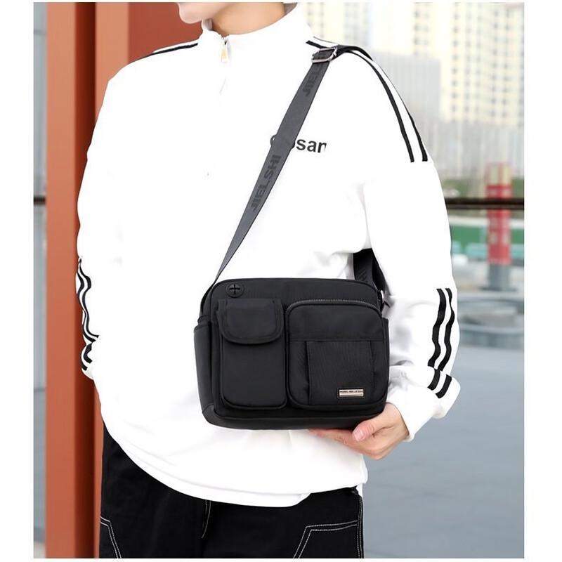 Мужская повседневная нейлоновая сумка-слинг OEING
