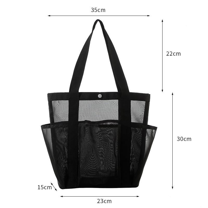Bolsa de praia portátil Bolsa de viagem Bolsa de lavagem Bolsa de armazenamento Bolsa de compras de férias