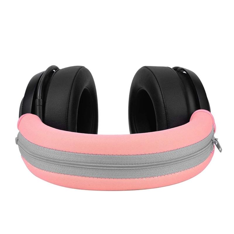 Qualified Zipper HeadBeam Covers for Kraken 7.1 V2 Gaming Headphone HeadBeam Protective Cloth Cover Accessories