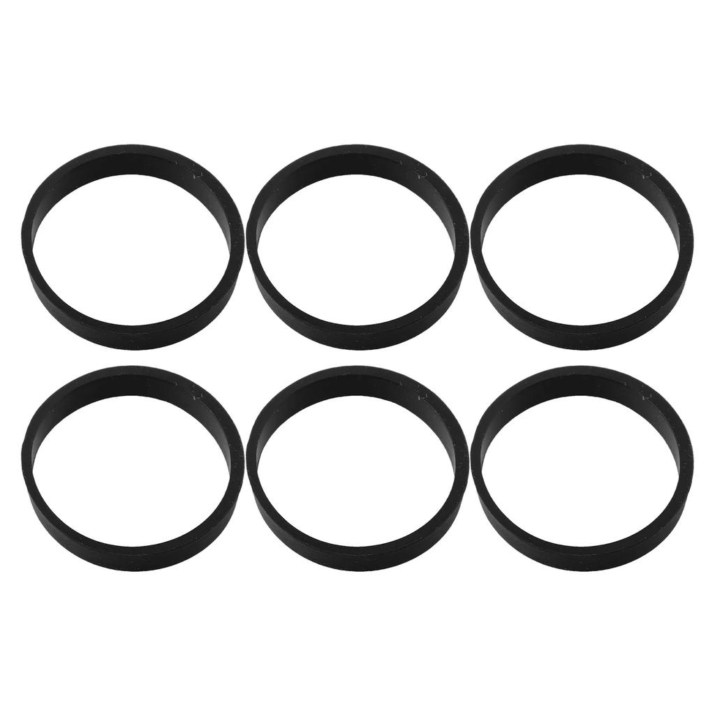 6x 40mm Rubber Seal Rubber Washers For Plumbing Sink Pipe Fittings Waste Pipe Sealing Gasket Drainage Pipe Gasket Conical Washer